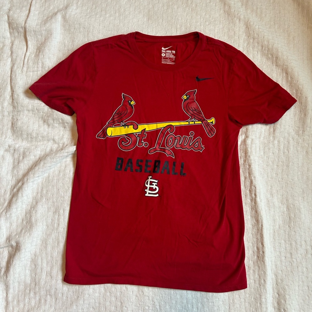 Nike Red St. Louis Baseball Tee